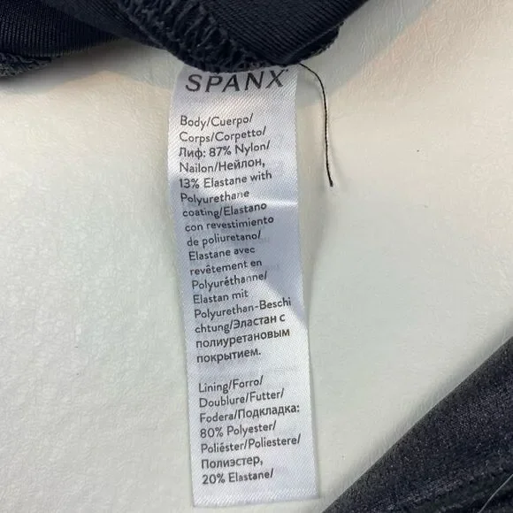 Spanx Leggings Faux Leather Coated XS Pants - Picture 8 of 8